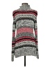 Chaps Chevron-herringbone Gray Turtleneck Sweater Size M (petite) - photo 2