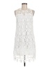Francesca's 100% Polyester White Cocktail Dress Size M - photo 1