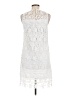 Francesca's 100% Polyester White Cocktail Dress Size M - photo 2