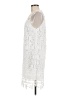 Francesca's 100% Polyester White Cocktail Dress Size M - photo 5