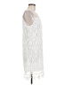 Francesca's 100% Polyester White Cocktail Dress Size M - photo 4