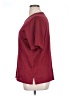 BonWorth Burgundy Short Sleeve Top Size XL - photo 5