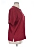BonWorth Burgundy Short Sleeve Top Size XL - photo 4