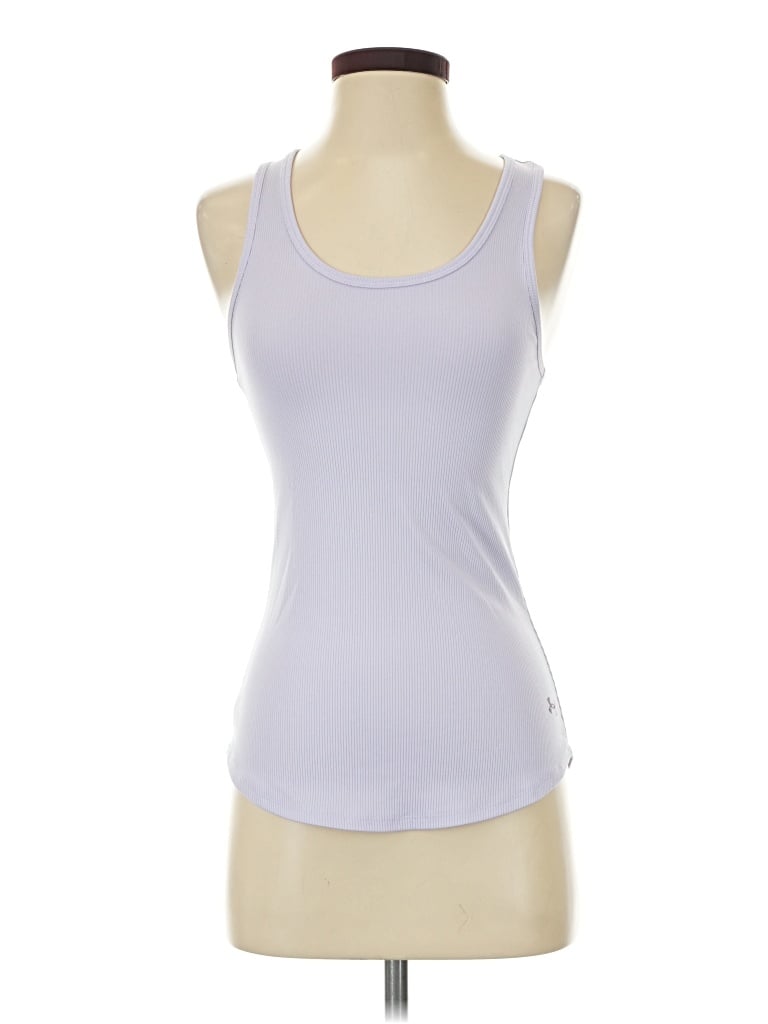Pre-owned Under Armour Active Tank Top In Silver
