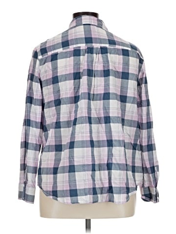 St. John's Bay Long Sleeve Button-Down Shirt (view 2)