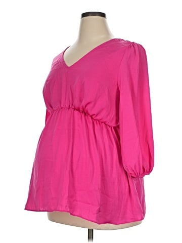Isabel by Ingrid + Isabel 3/4 Sleeve Blouse (view 1)