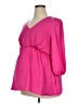 Isabel by Ingrid + Isabel 100% Polyester Pink 3/4 Sleeve Blouse Size XXL - photo 1