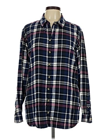Jachs Girlfriend Long Sleeve Button-Down Shirt (view 1)