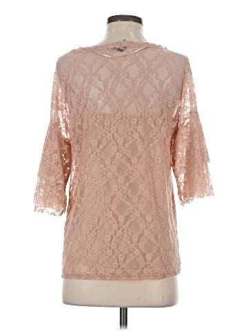 Bobeau 3/4 Sleeve Blouse (view 2)