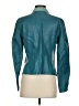 Worth 100% Leather Teal Blazer Size 4 - photo 2