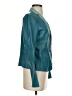 Worth 100% Leather Teal Blazer Size 4 - photo 4