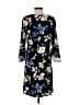 Roz & Ali Blue Black Cocktail Dress Size S - photo 2
