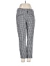 Gap Houndstooth Gray Casual Pants Size 4 Petite - photo 1