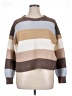 Pink Republic Color Block Brown Tan Pullover Sweater Size XL - photo 1