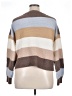Pink Republic Color Block Brown Tan Pullover Sweater Size XL - photo 2