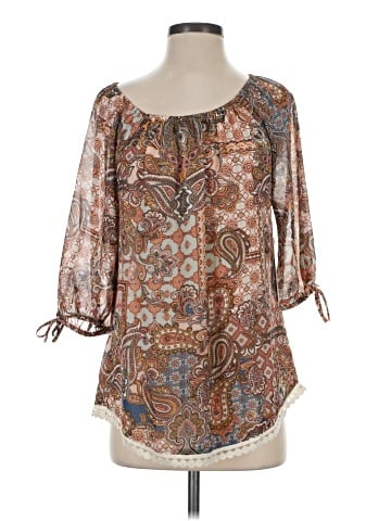 Westport 1962 3/4 Sleeve Blouse (view 1)