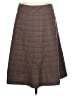 Covington Plaid Brown Formal Skirt Size 10 - photo 1
