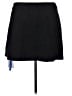 Cider 100% Polyester Solid Black Casual Skirt Size XL - photo 2