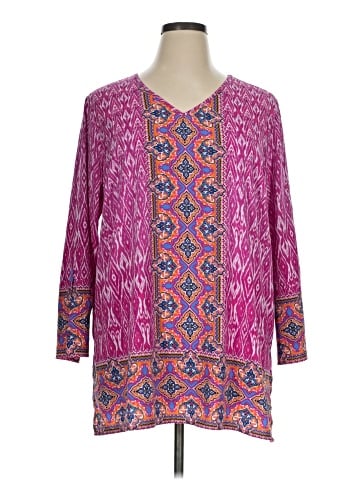 Belle By Kim Gravel 3/4 Sleeve T-Shirt (view 1)