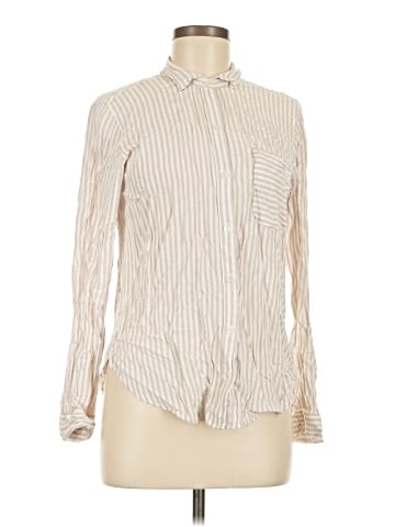Abercrombie & Fitch Long Sleeve Button-Down Shirt (view 1)