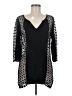 Solitaire 100% Polyester Black Cocktail Dress Size M - photo 1