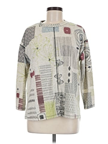 Jess & Jane 3/4 Sleeve Blouse (view 1)