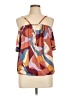 Eclair Orange Sleeveless Blouse Size L - photo 1