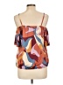 Eclair Orange Sleeveless Blouse Size L - photo 2