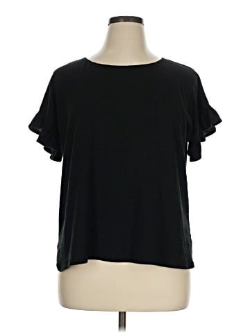Max Studio Short Sleeve Top (view 1)