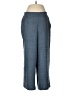 Max Studio 100% Polyester Chevron-herringbone Blue Dress Pants Size M - photo 1