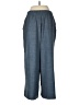 Max Studio 100% Polyester Chevron-herringbone Blue Dress Pants Size M - photo 2