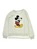 Disney Silver Gray Sweatshirt Size 10 - photo 1