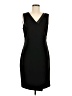 St. John Solid Black Cocktail Dress Size 8 - photo 1