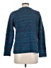 Crystal-Kobe Tweed Teal Pullover Sweater Size S - photo 2