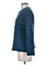 Crystal-Kobe Tweed Teal Pullover Sweater Size S - photo 5