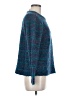 Crystal-Kobe Tweed Teal Pullover Sweater Size S - photo 4