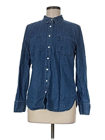 Remade Long Sleeve Button-Down Shirt (view 1)