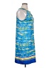 Guy Harvey Print Blue Cocktail Dress Size XL - photo 4
