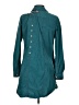 3J Workshop 100% Cotton Teal Long Sleeve Button-Down Shirt Size S - photo 2