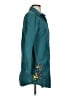 3J Workshop 100% Cotton Teal Long Sleeve Button-Down Shirt Size S - photo 4
