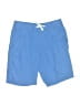 H&M Solid Blue Khaki Shorts Size 6X - photo 1