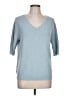 Ella Moss Blue Pullover Sweater Size L - photo 1