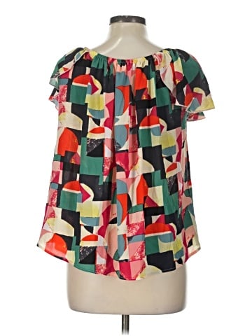 Cha Cha Vente Short Sleeve Blouse (view 2)