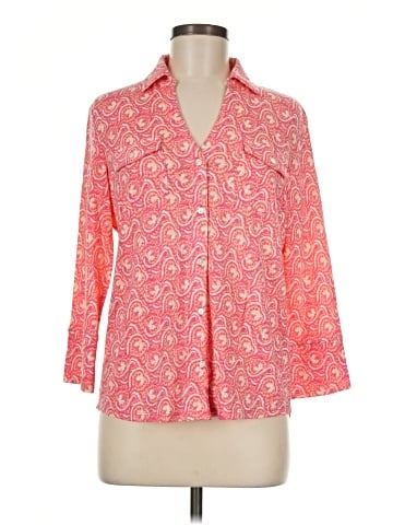 J. McLaughlin 3/4 Sleeve Button-Down Shirt (view 1)