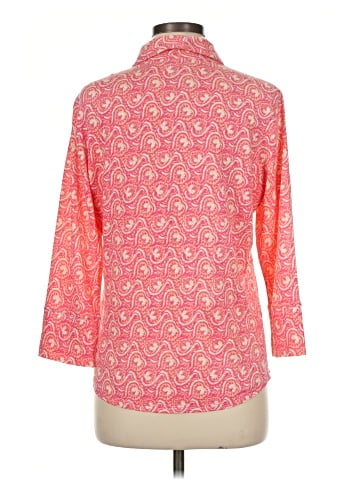 J. McLaughlin 3/4 Sleeve Button-Down Shirt (view 2)