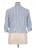 Sam Edelman 100% Cotton Blue 3/4 Sleeve T-Shirt Size XL - photo 2
