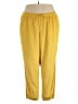 Adidas Solid Yellow Casual Pants Size 4X - photo 1