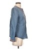 Boden Blue Long Sleeve Blouse Size 2 - photo 4