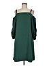 Tibi 100% Polyester Solid Green Casual Dress Size 8 - photo 1