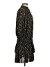 Current Air 100% Polyester Floral Black Casual Dress Size XS - photo 4